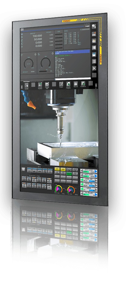 Fanuc CNC controller panel